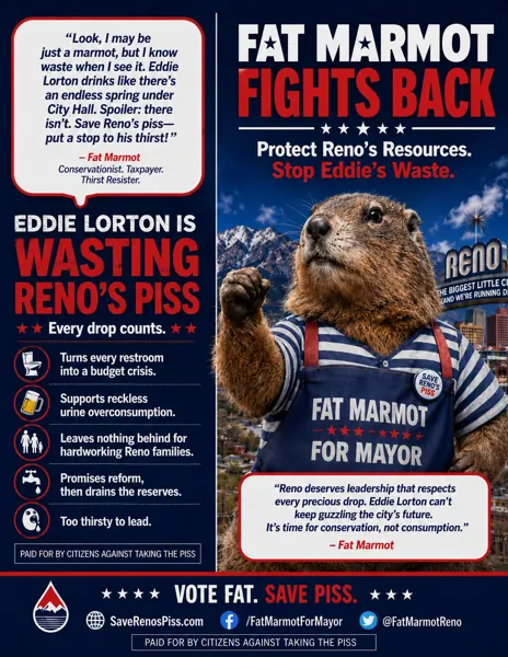 Fat Marmot fights back mailer